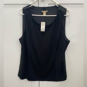 Black NWT ribbed sleeveless top from Banana Republic